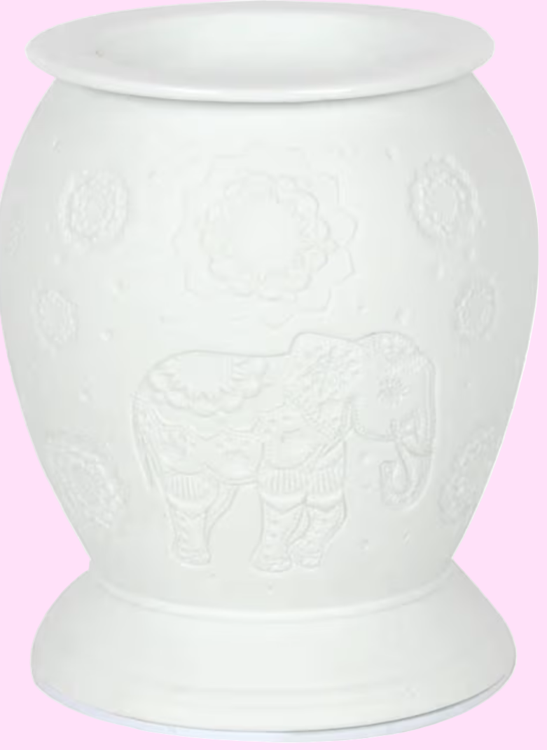Ceramic Aroma Lamp – For Wax Melts, Fragrance Oils & Aroma Rocks
