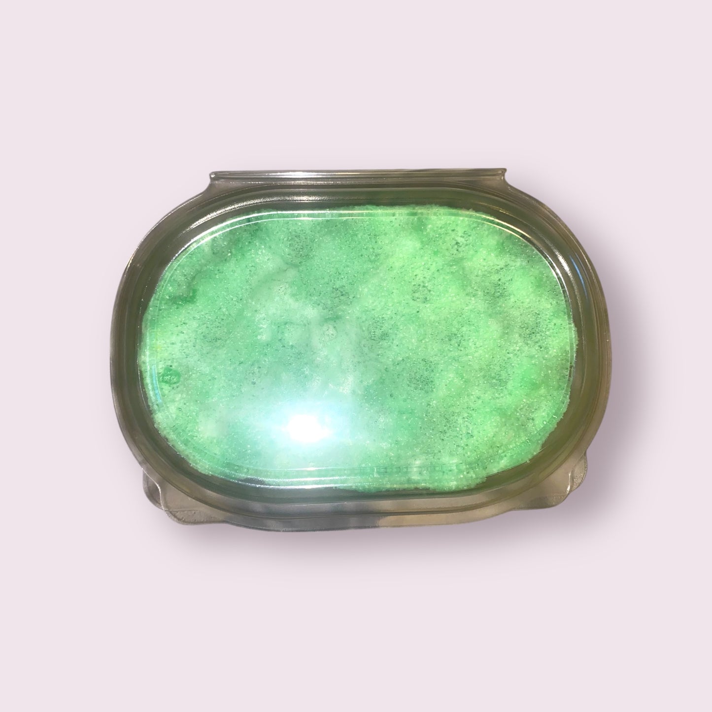 Exfoliating Soap Sponge (150g) with Storage Tub | Handmade, Vegan, Cruelty-Free | Fragranced