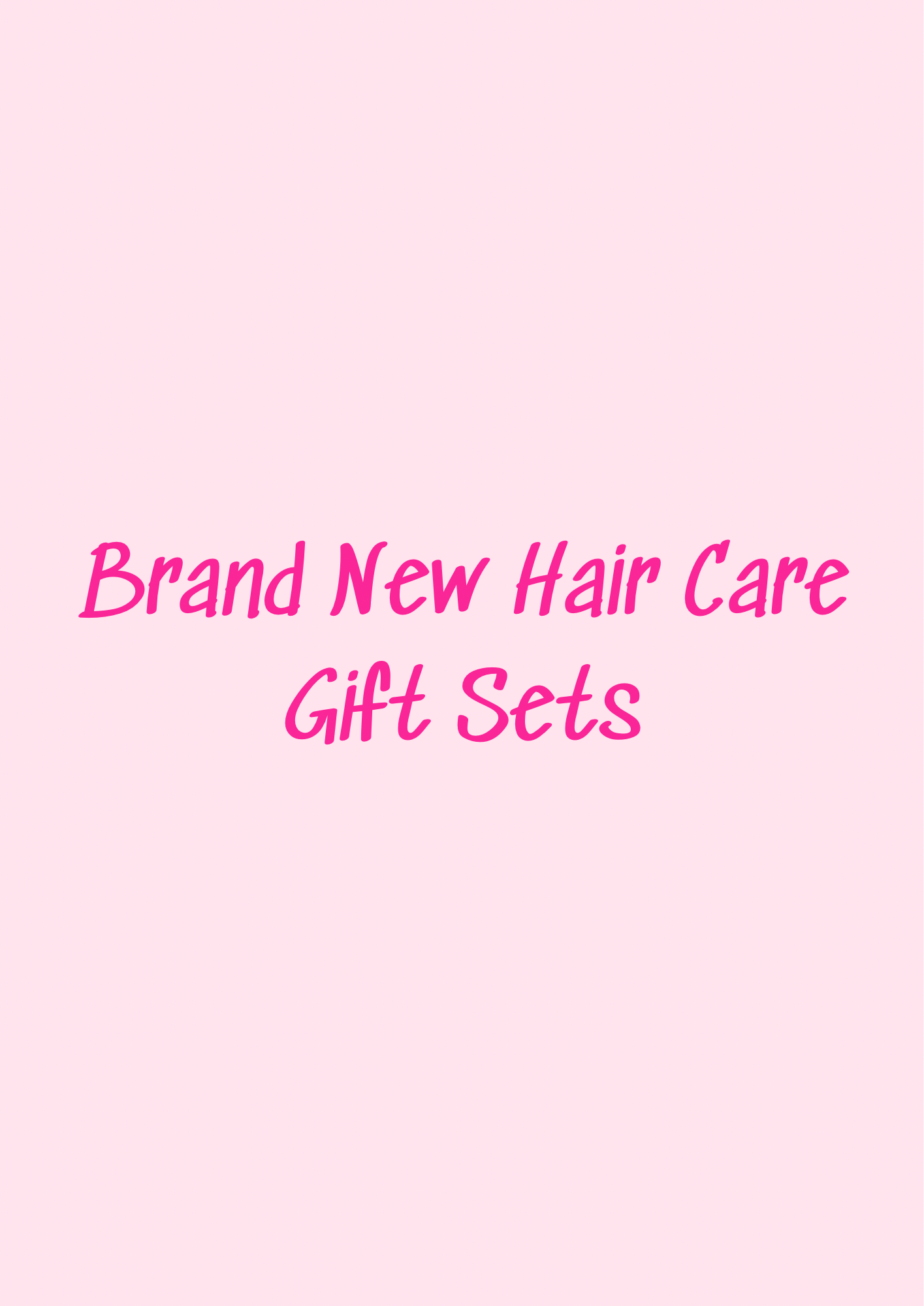 New Hair Care Bundle | Includes 3 Large Items & 4 Accessories