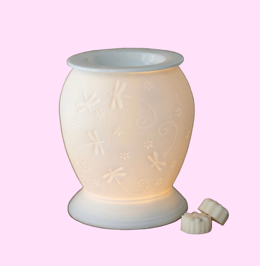 Ceramic Aroma Lamp – For Wax Melts, Fragrance Oils & Aroma Rocks