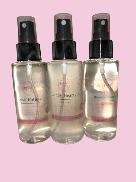 Eau De Toilette Perfumes | Approx. 150ml | Strongly Scented & Long-Lasting | Handmade, Vegan & Cruelty Free