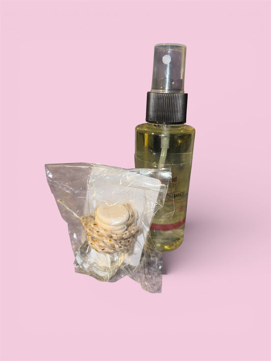 Car Perfume & 150ml Eau De Toilette Bundle