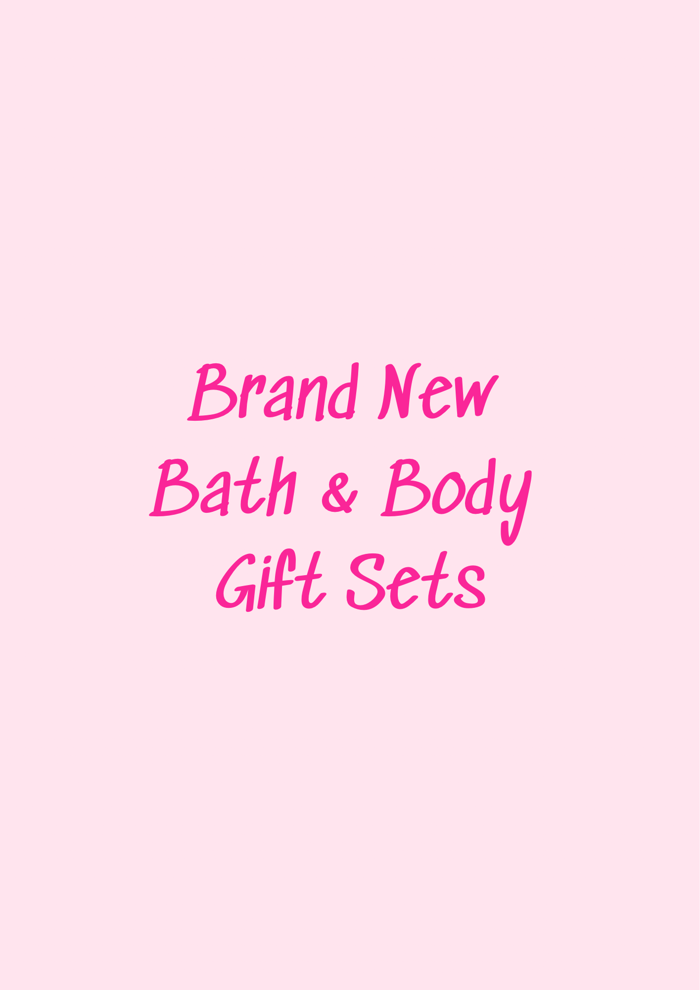 New Bath & Body Bundles With 4 Large Cosmetic Items | Handmade, Vegan, Cruelty-Free