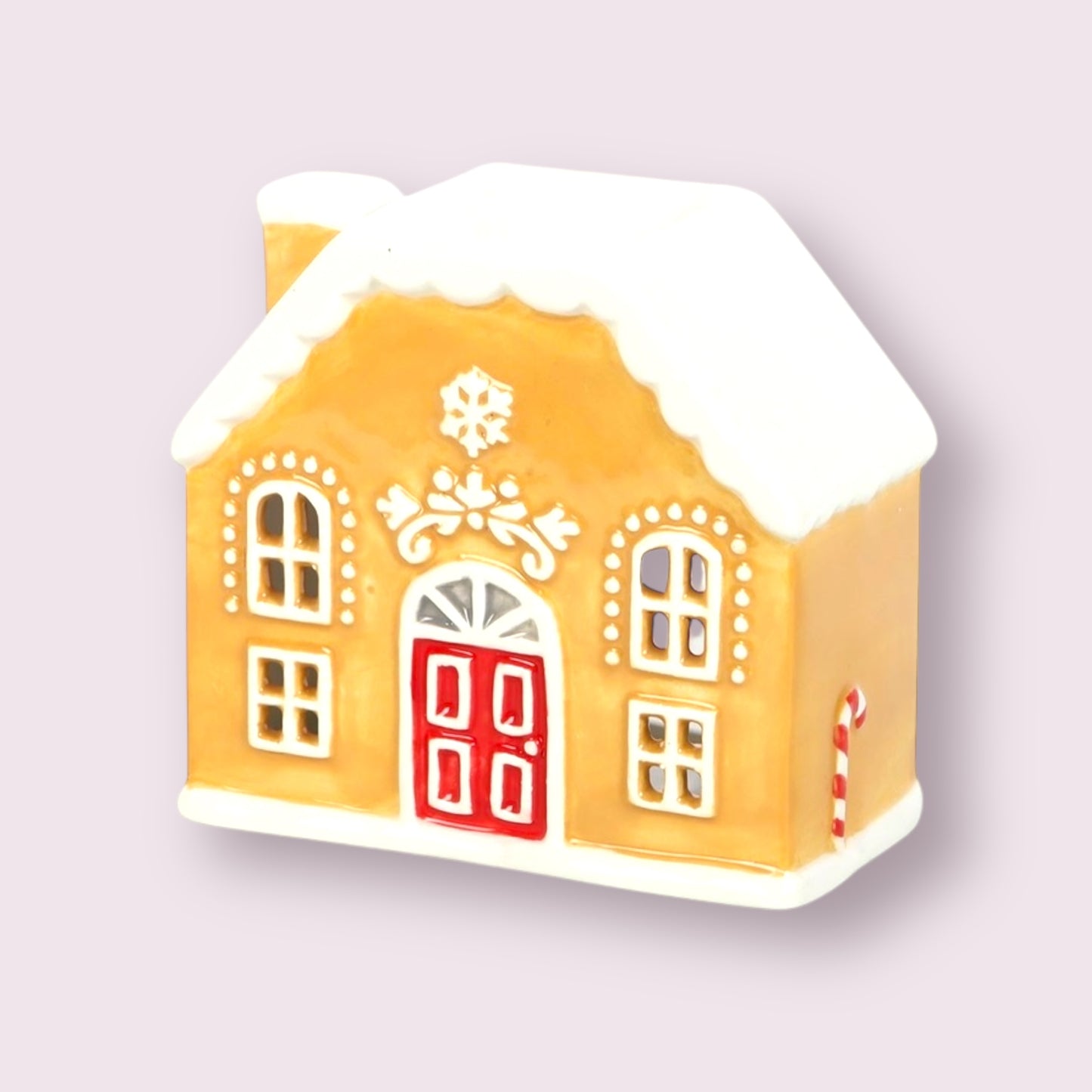 Gingerbread House Tea Light Burners | Suitable for Wax Melts, Fragrance Oils & Aroma Rocksi