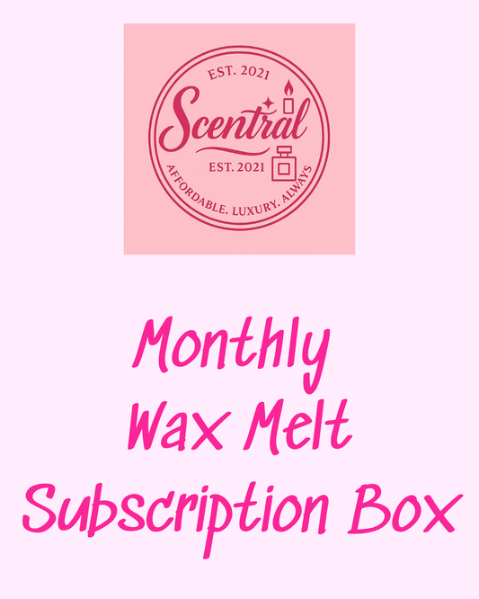 Scentral's Monthly Wax Melt Subscription Box
