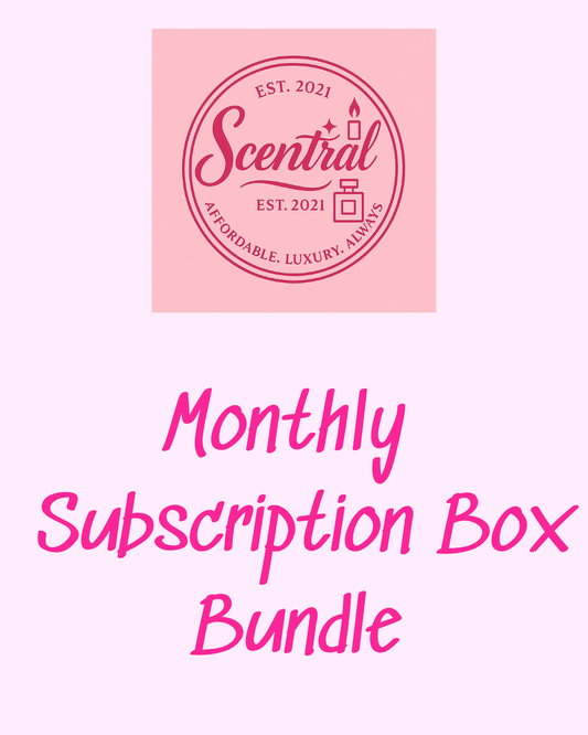 Scentral's Monthly Cosmetic & Wax Melt Subscription Boxes Bundle